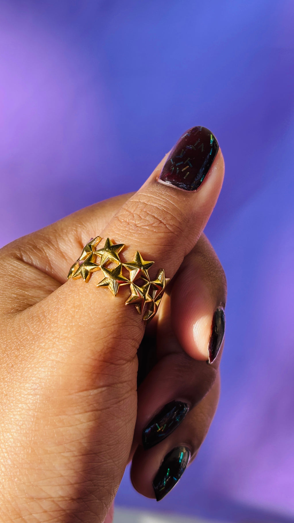 Starlit Embrace Ring