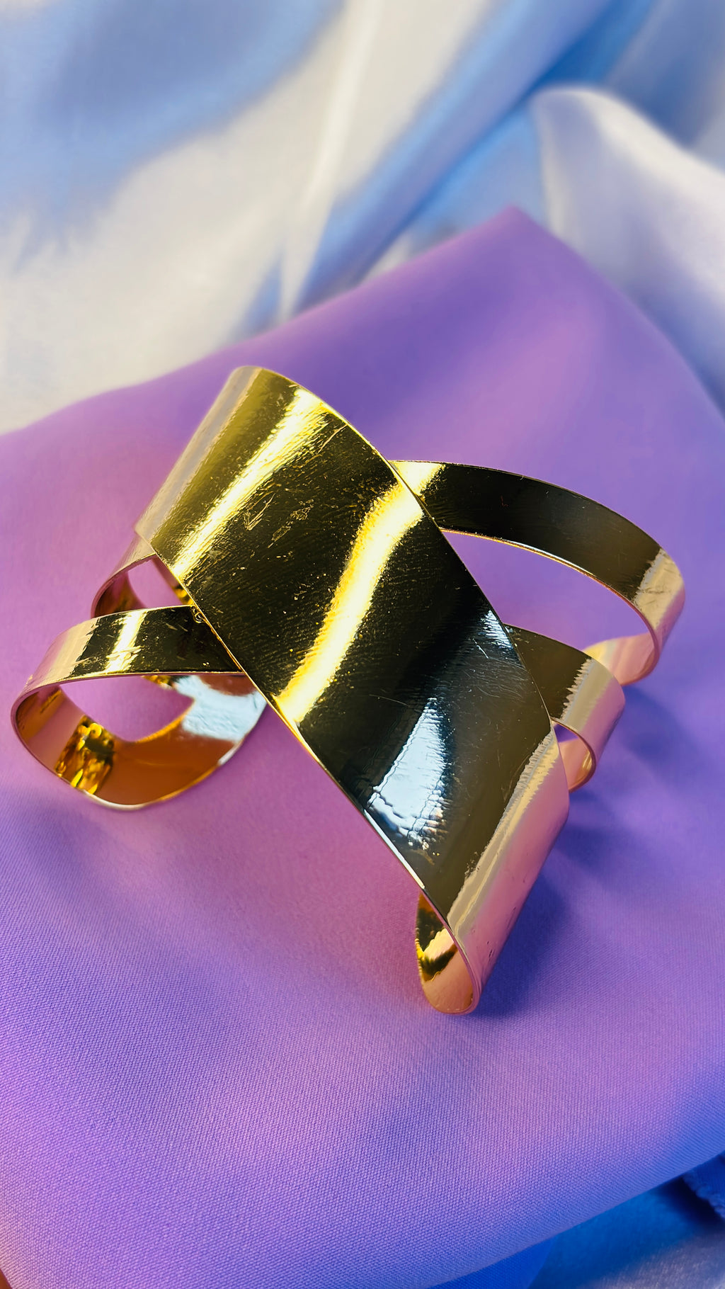Golden Flux Cuff
