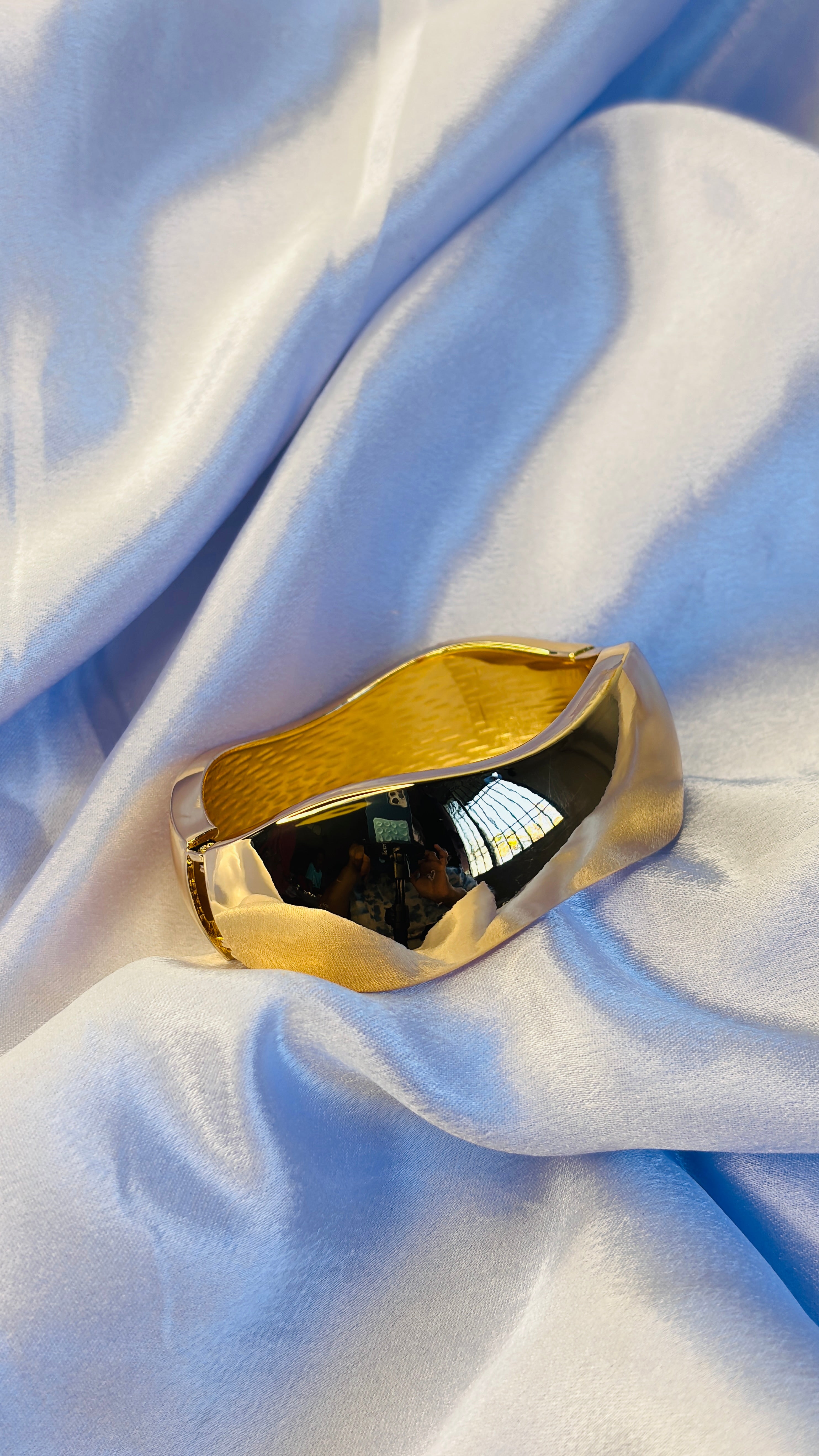 Golden Sculpt Cuff