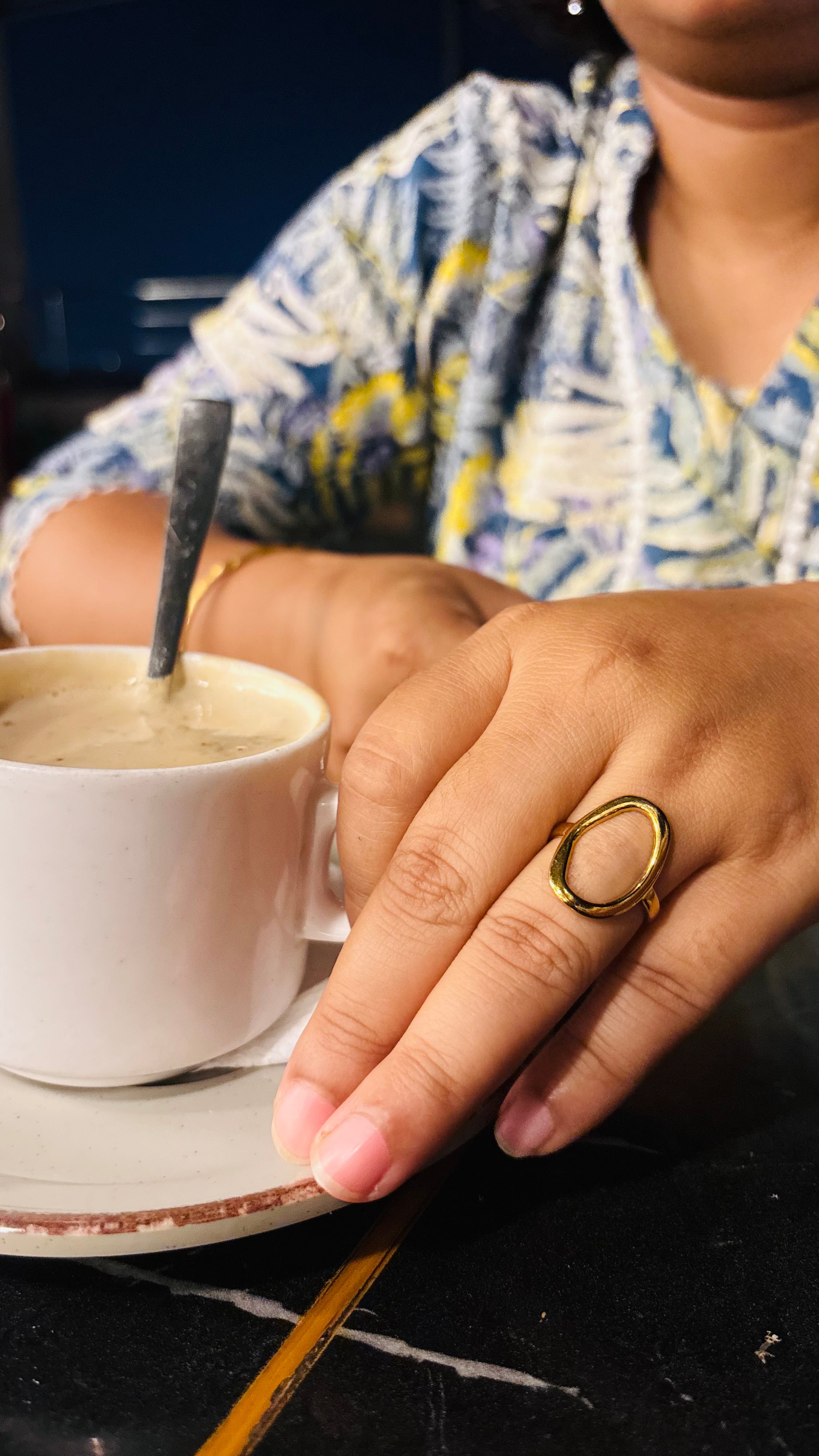 Hollow World ring
