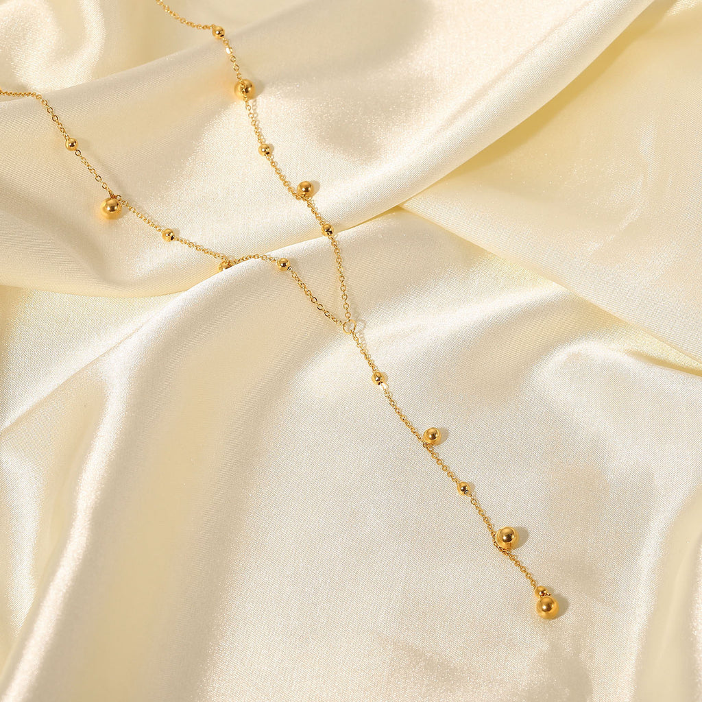 Stardust Trail- Golden Glow necklace