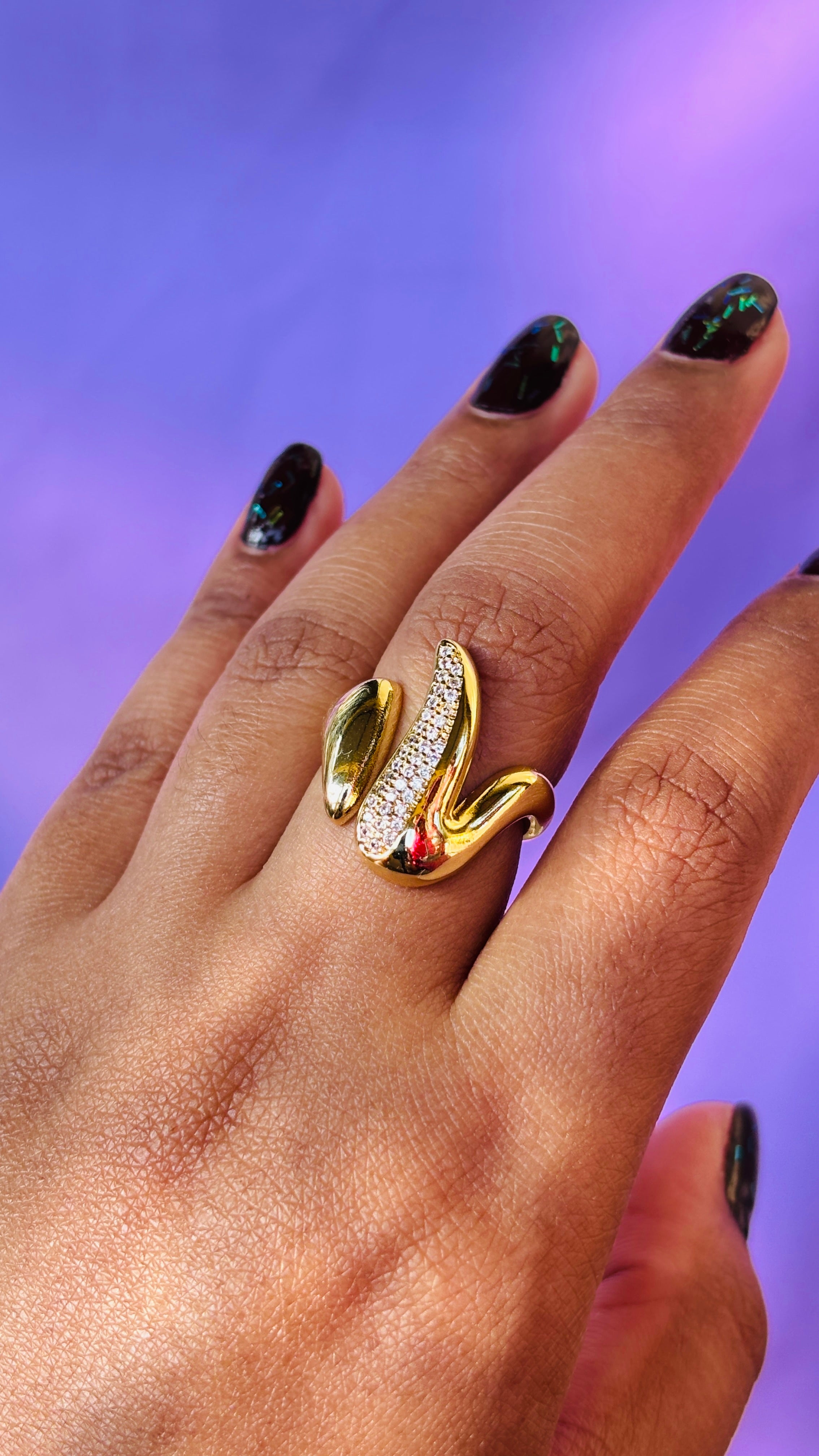 Auric Caress Ring
