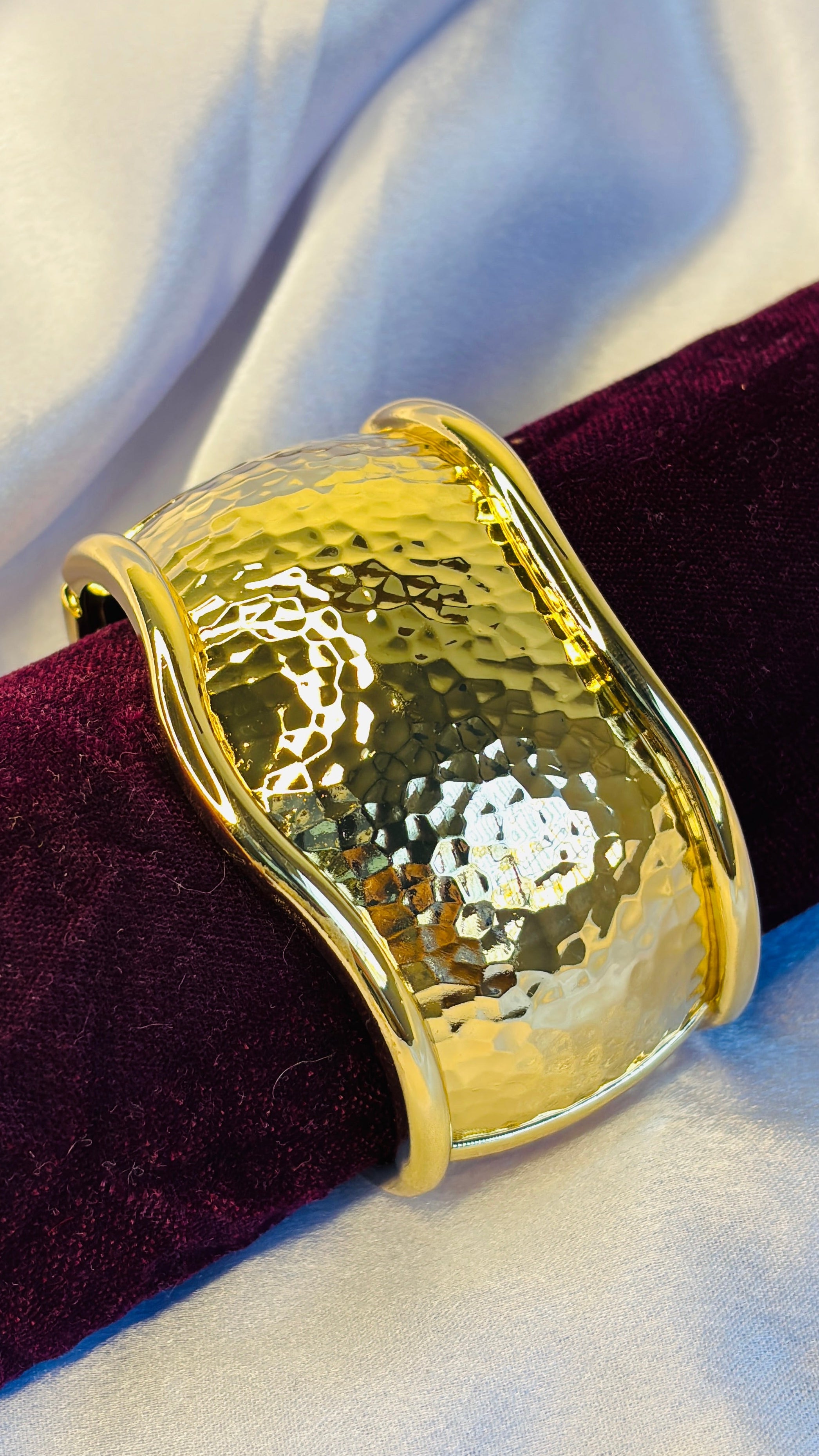 Hammered Glory Cuff