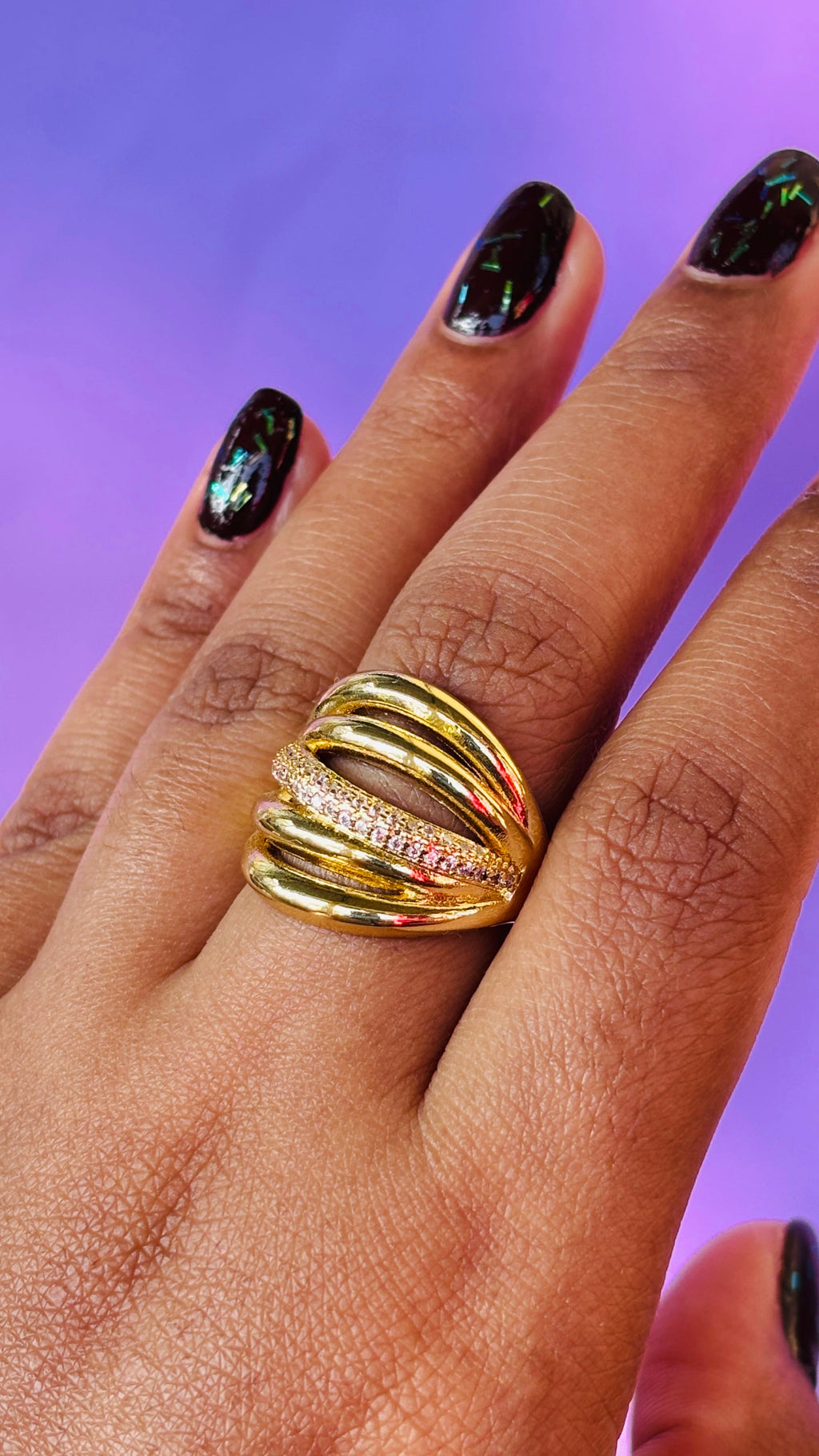 Stacked Regalia Ring