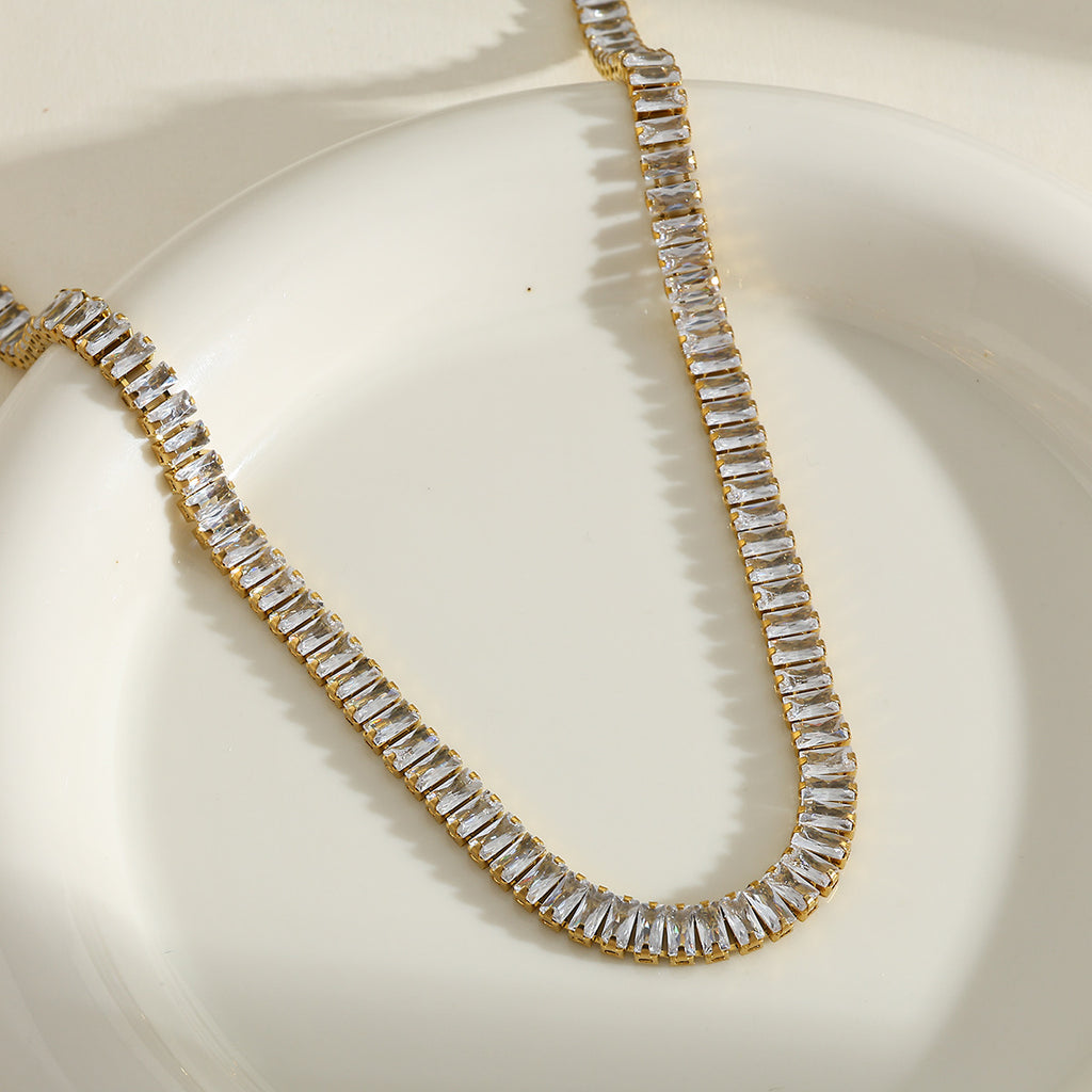 Solara Luxe necklace- Bold gold