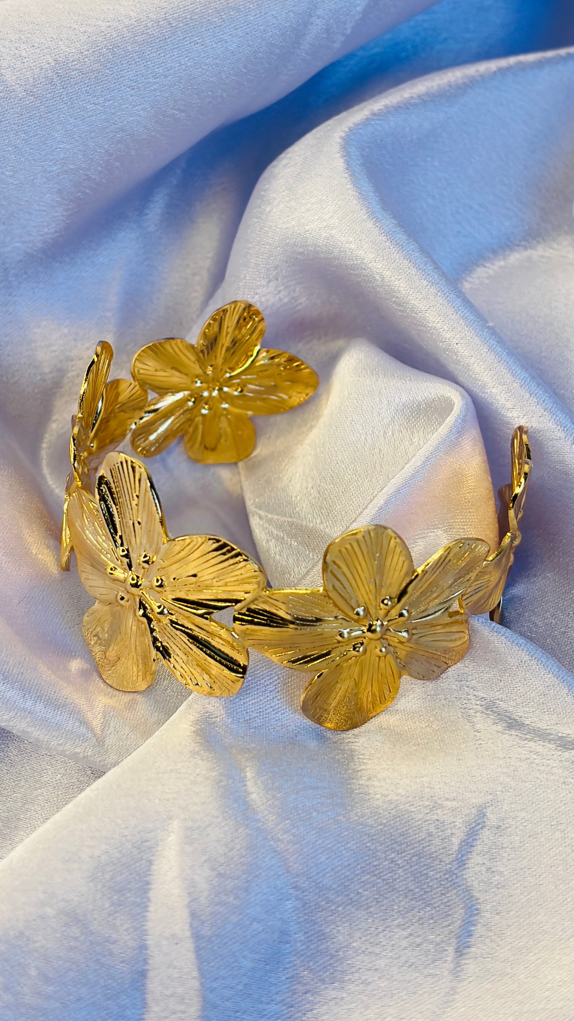 Auric Blossom Cuff