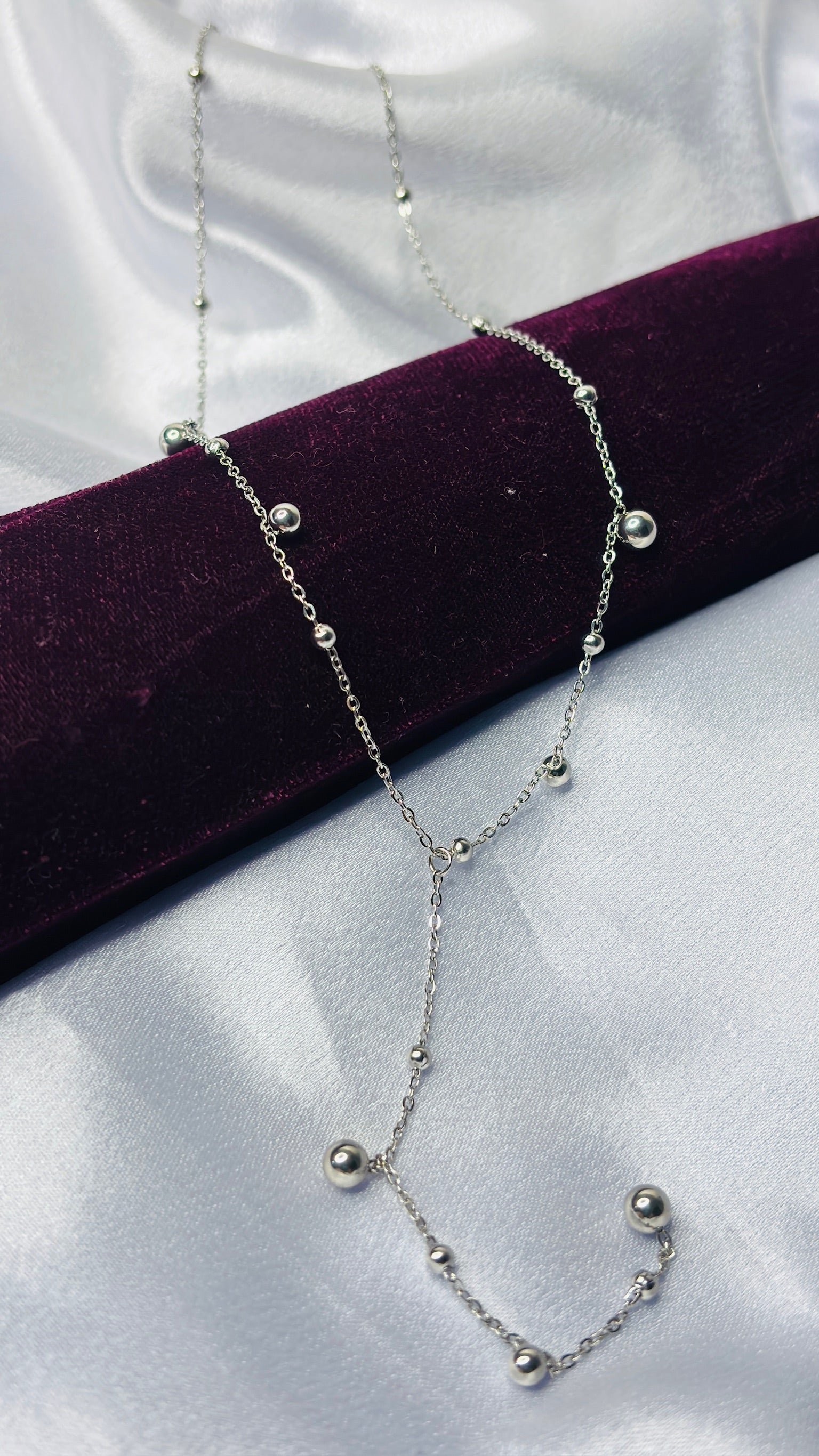 Stardust Trail-Stellar Steel necklace