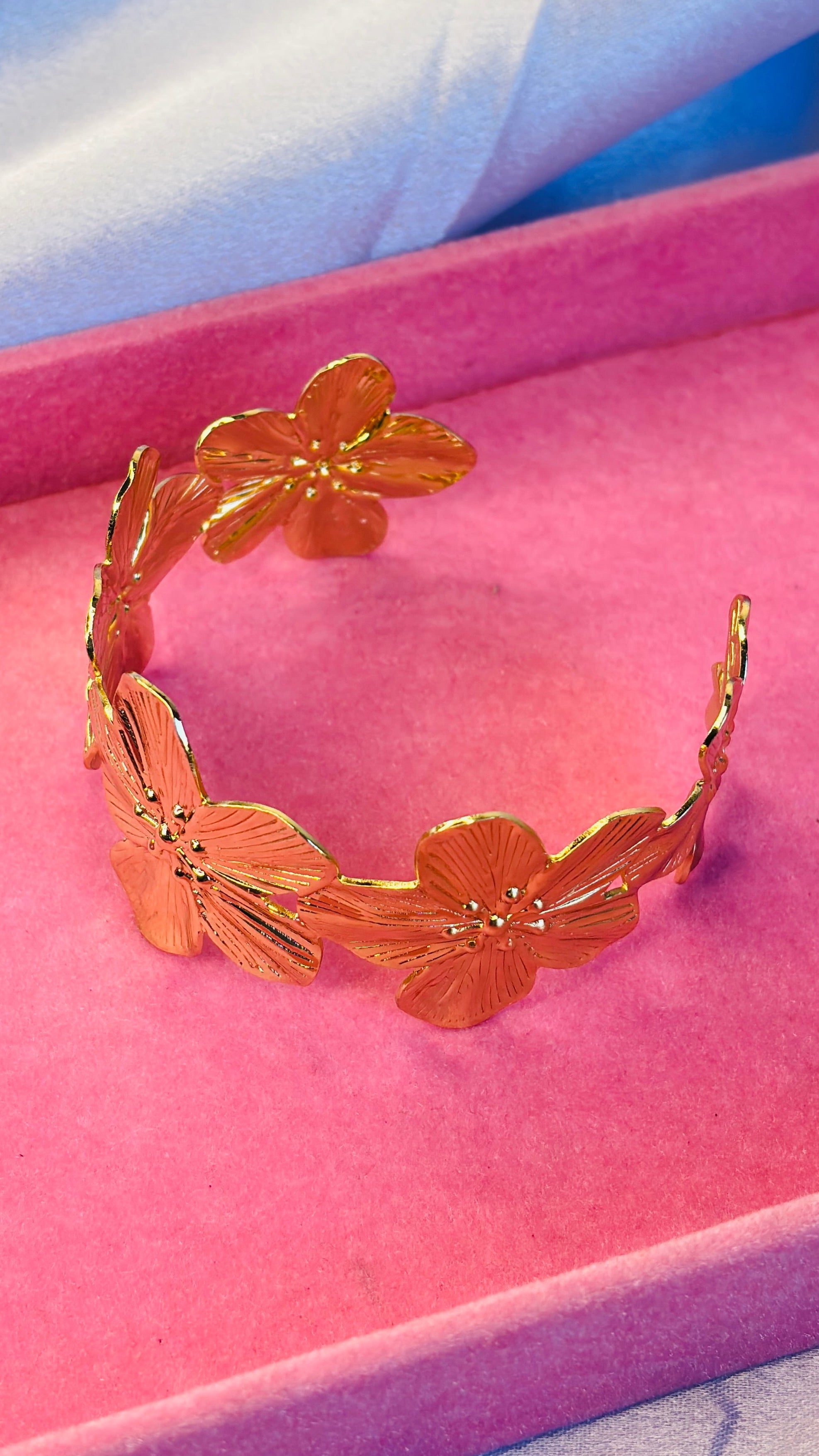 Auric Blossom Cuff