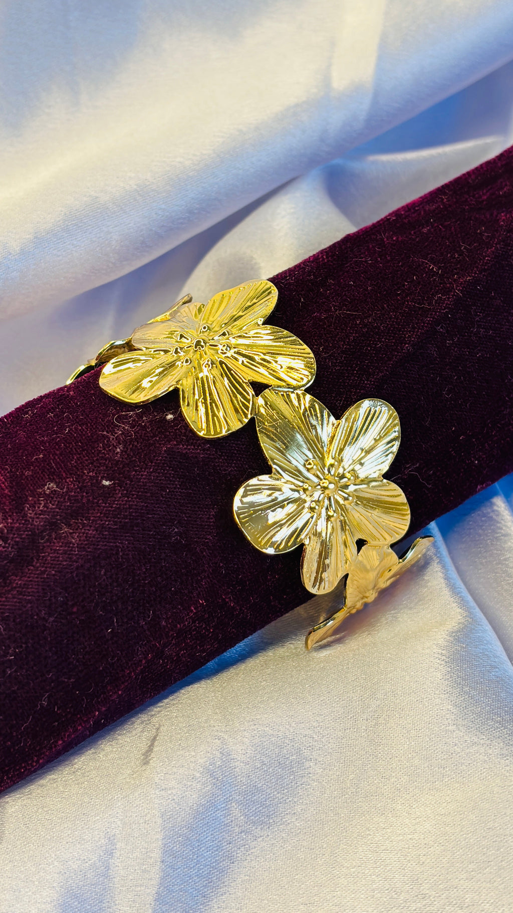 Auric Blossom Cuff