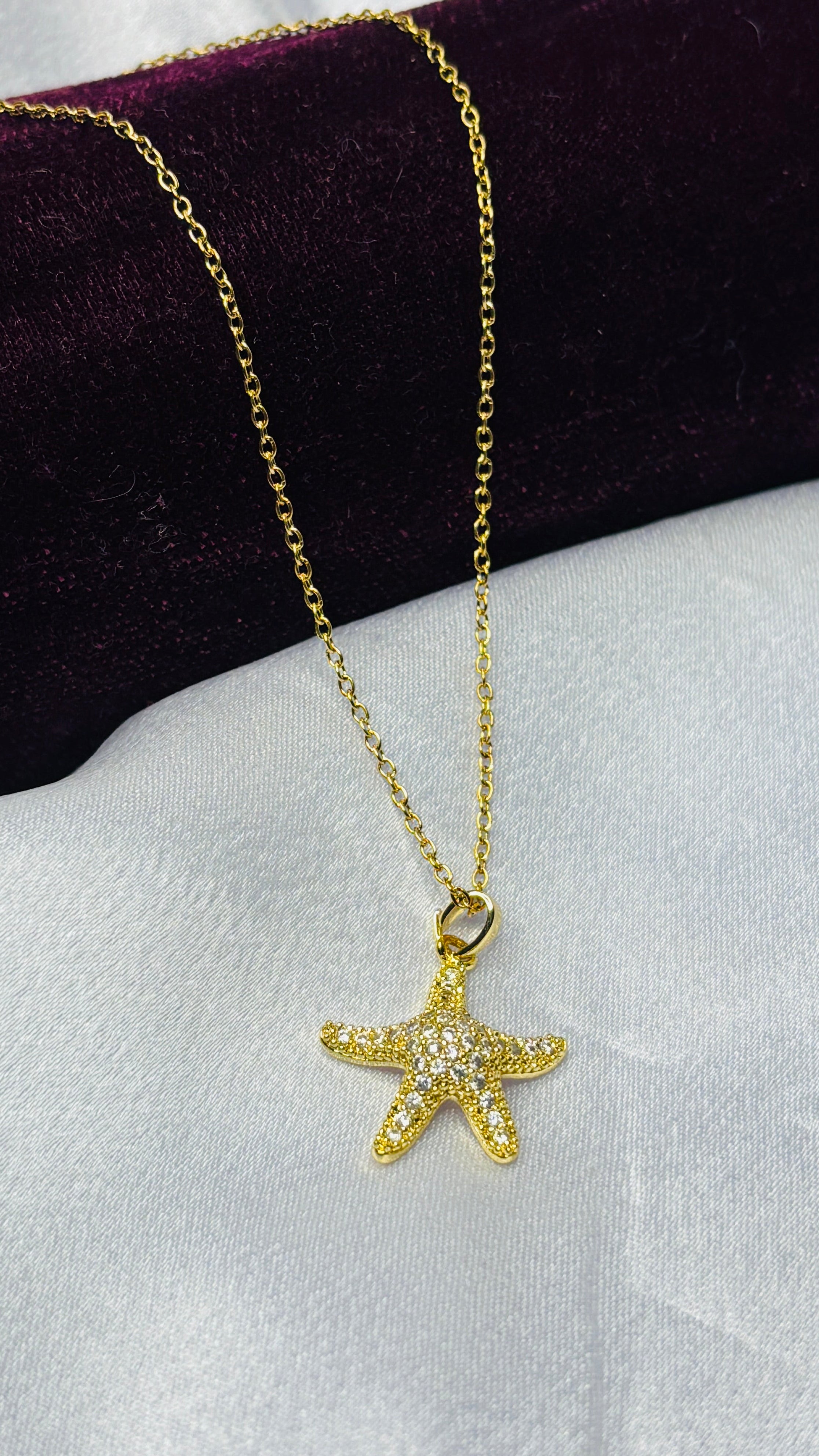 Ocean’s Whisper- Starry Tide Necklace