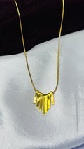Gilded Rays Necklace