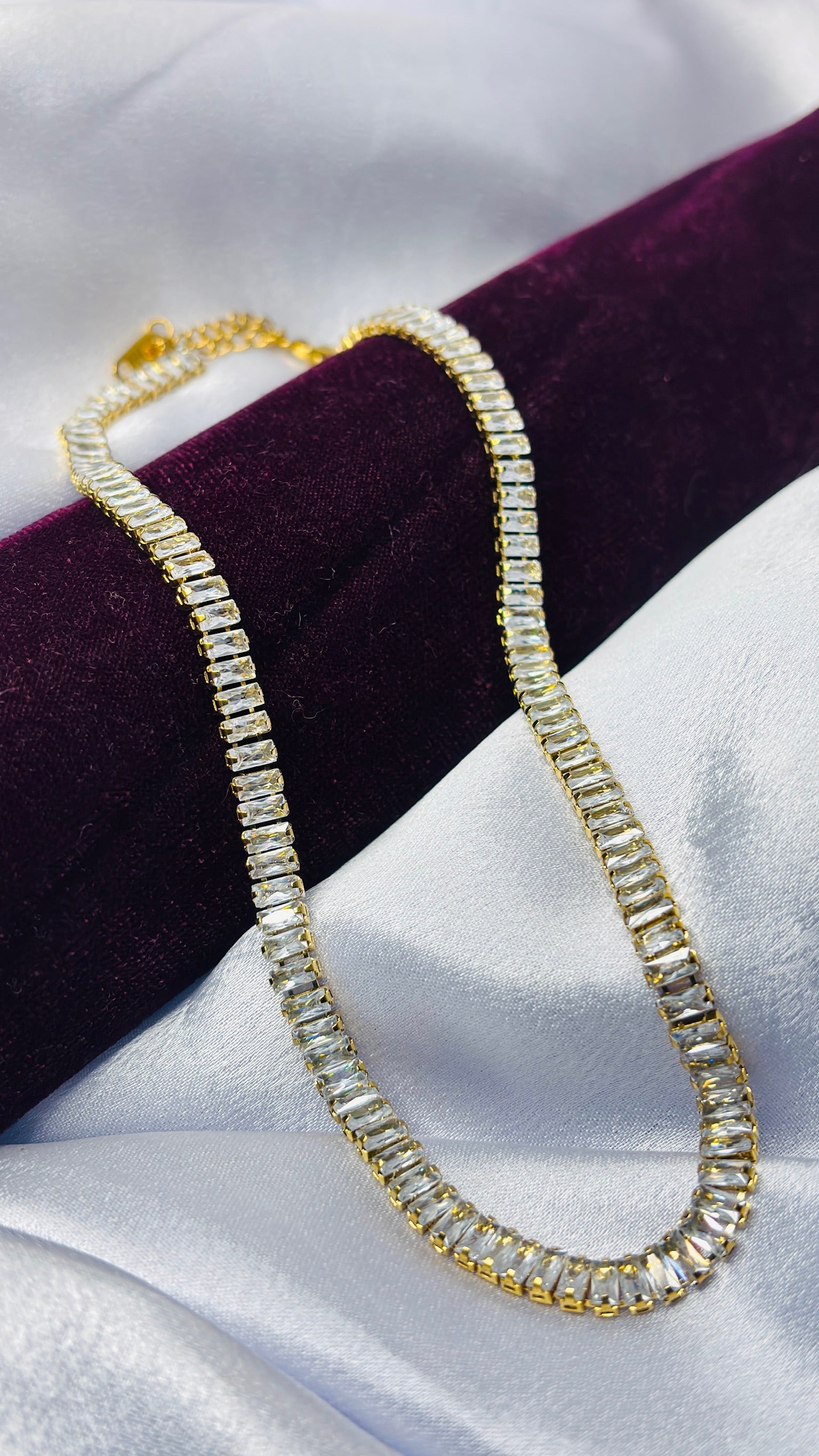 Solara Luxe necklace- Bold gold