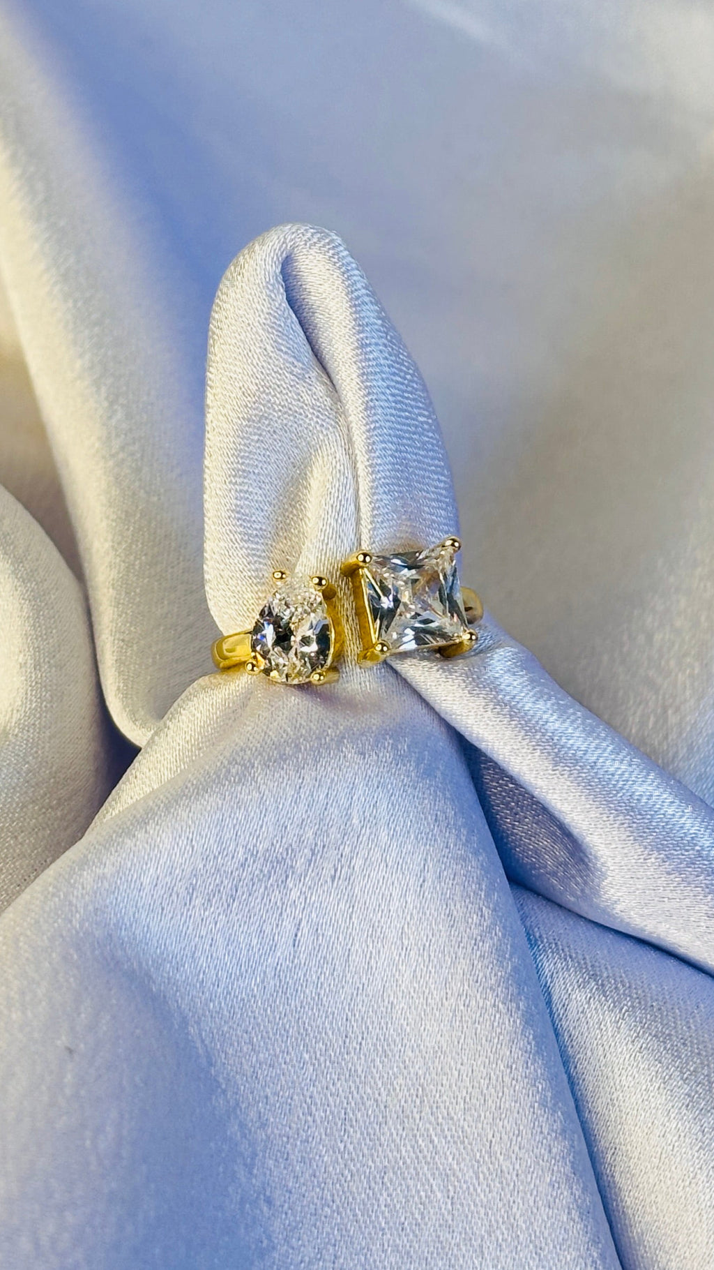 Twin Stoneheart Ring