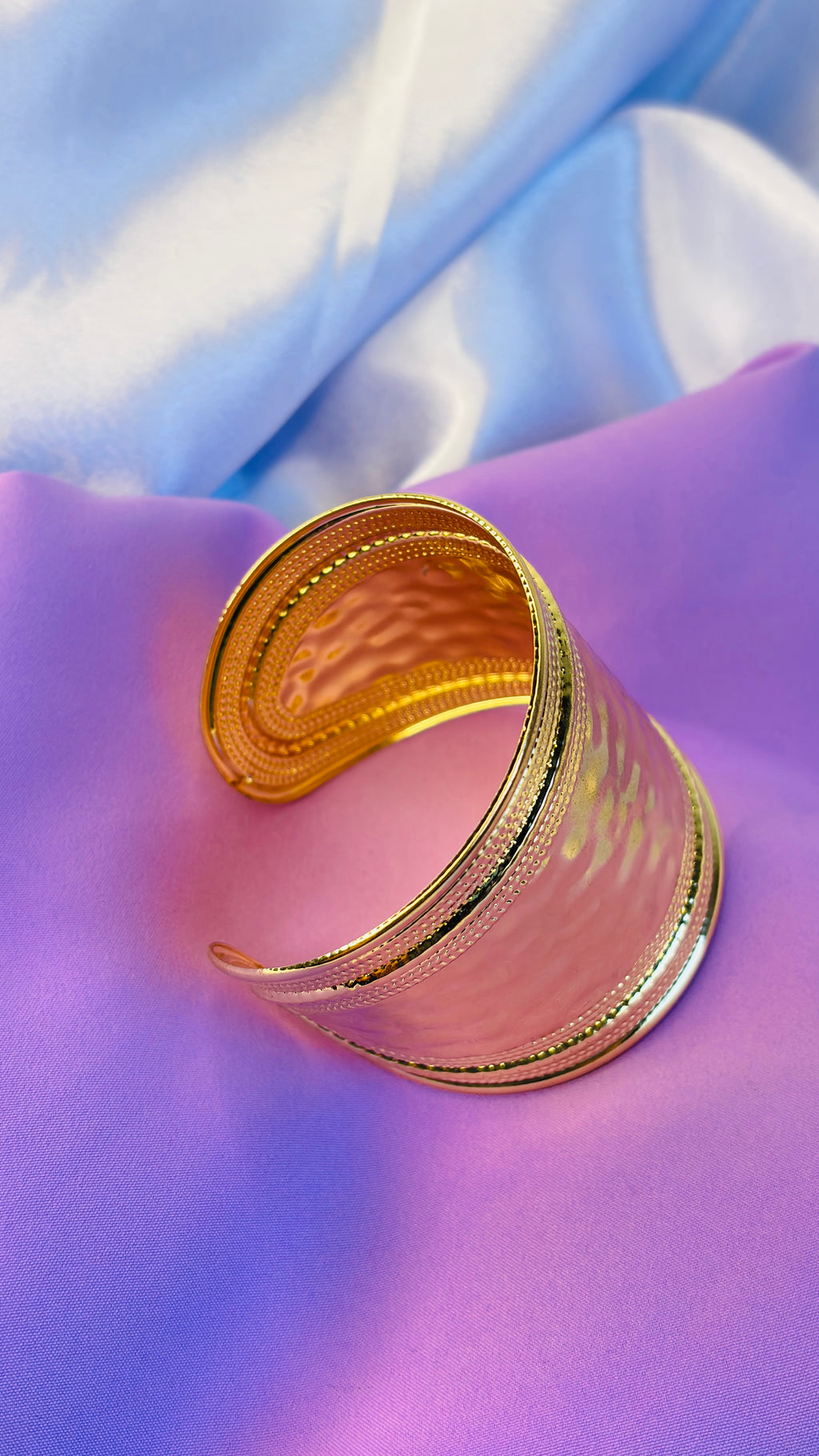Solar Flare Cuff- Golden Radiance